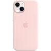 MPRX3ZM/A Apple Silicone Case with MagSafe iPhone 14 Chalk Pink