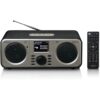 DIR-141BK Lenco Internet DAB+ Bluetooth Radio Black/Silver