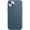 MT4D3ZM/A Apple FineWoven Case with MagSafe iPhone 15 Plus Pacific Blue
