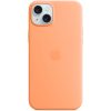 MT173ZM/A Apple Silicone Case with MagSafe iPhone 15 Plus Sorbet Orange