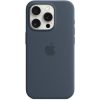 MT1D3ZM/A Apple Silicone Case with MagSafe iPhone 15 Pro Storm Blue