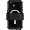 Ghostek Nautical Waterproof MagSafe Case + Belt Swivel Holster Apple iPhone 16 Black