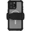 Ghostek Nautical Waterproof MagSafe Case + Belt Swivel Holster Apple iPhone 16 Pro Max Clear
