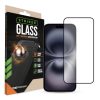 Striker D3O Xtreme Impact Glass Screen Protector - Black Frame - Apple iPhone 14 Pro Max/15 Plus/16 Plus