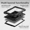 Mobilize Rotating Defender Case Stand Function for Samsung Galaxy Tab S10 FE+ 13.1 Black