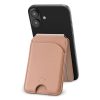 My Style MagSafe Compatible Magnet Card Holder with Stand Function Soft Pink