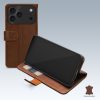 Mobilize Leather Wallet Apple iPhone 17 Pro Max Brown