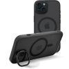 Mobilize MagSafe Compatible Hybrid Pro Case with Camera Stand Apple iPhone 13/14/15 Black