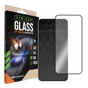 Striker D3O Xtreme Impact Glass Screen Protector - Black Frame - Samsung Galaxy S26+ 5G