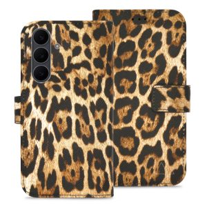 My Style Flex Wallet for Samsung Galaxy S25 FE 5G Wild Leopard