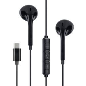 Mobilize In-ear Stereo Headset with Remote USB-C Black