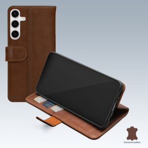Mobilize Leather Wallet Samsung Galaxy S26 5G Brown