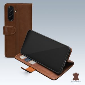 Mobilize Leather Wallet Samsung Galaxy A57 5G Brown